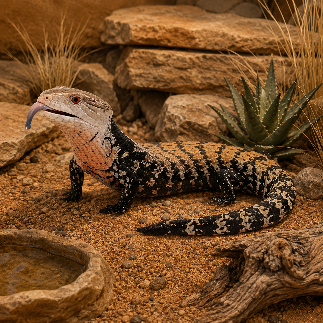 tiliqua gigas sorong sinikieliskinkki