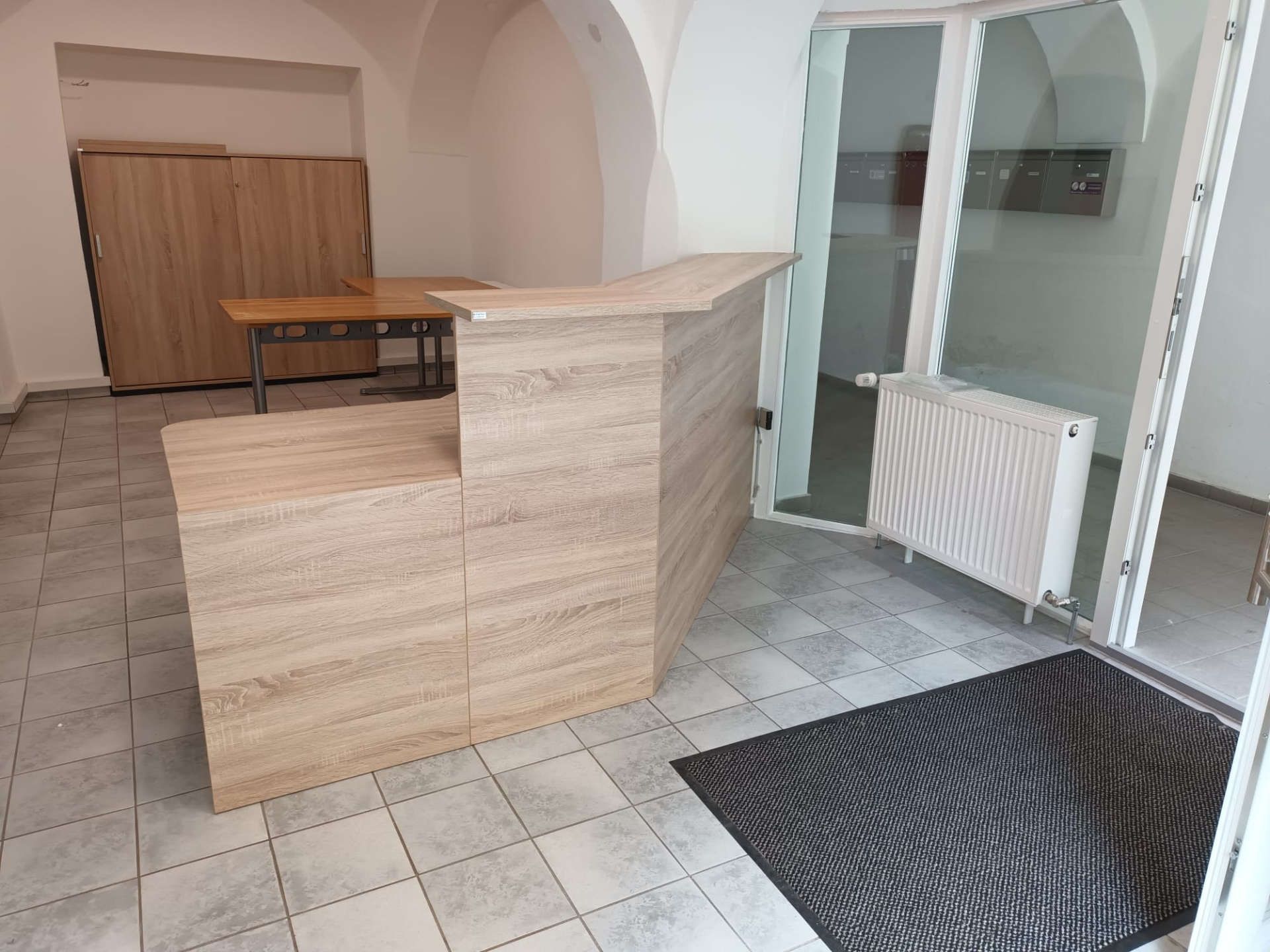 Empfangstheke im Büro