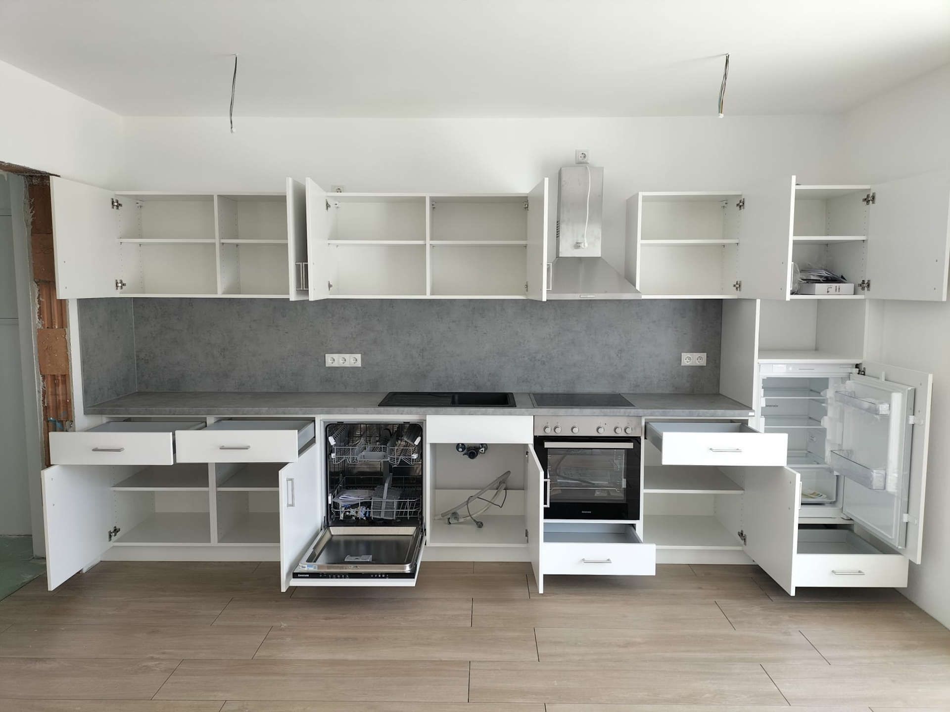 Küchenmodell Kuchler Kammersdorf geöffnet