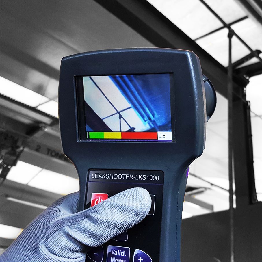 Audit énergétique à l'aide d'une caméra thermique