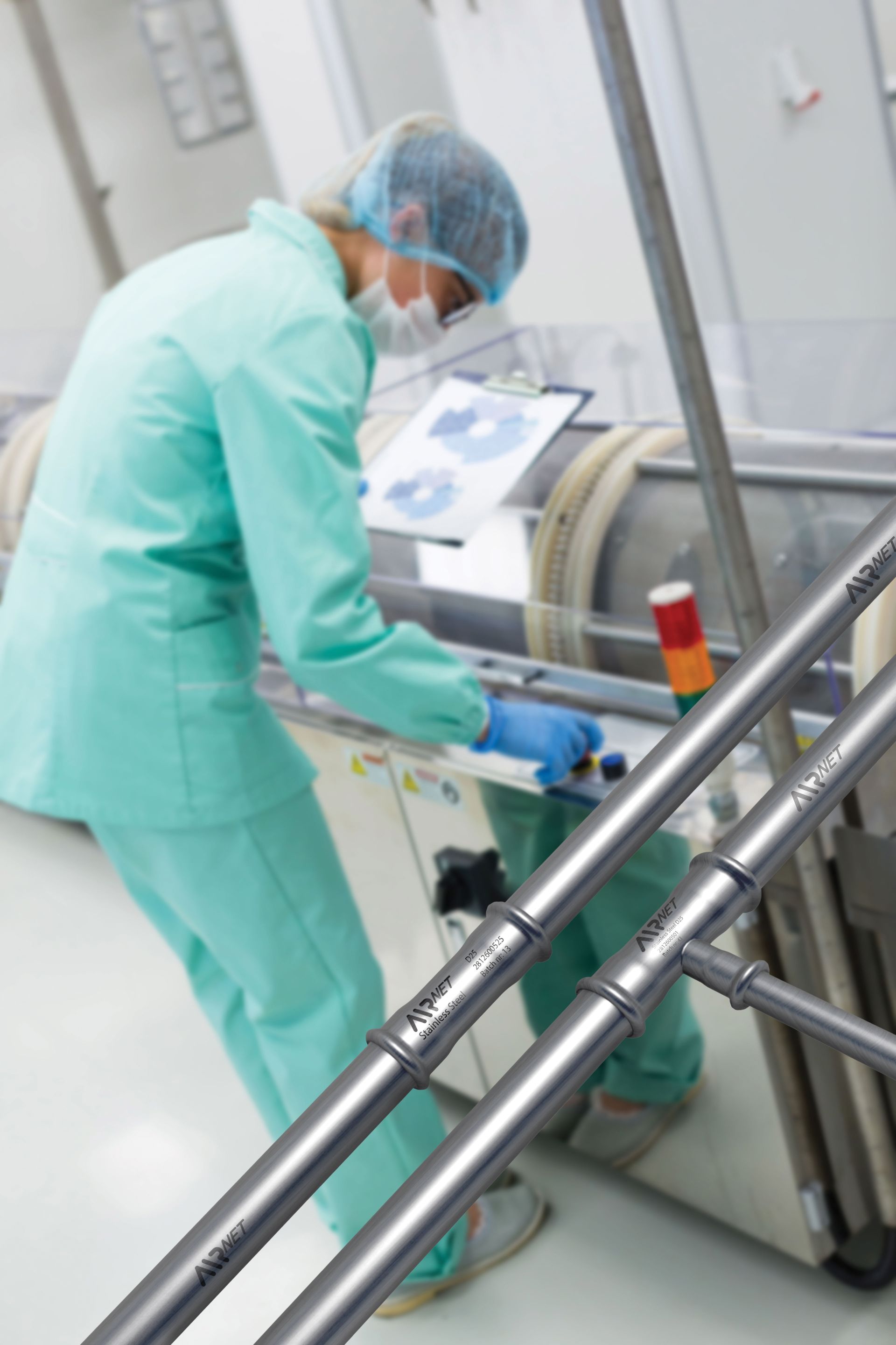 Système d'air comprimé Airnet en aluminium