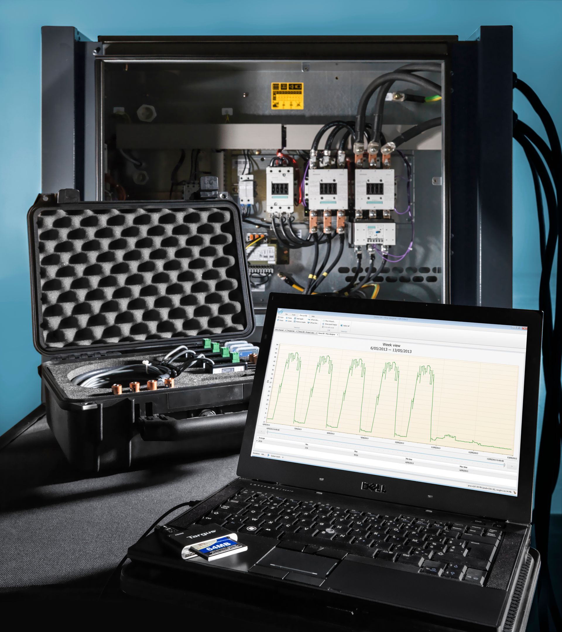 Ordinateur portable avec mesures de performances énergétiques