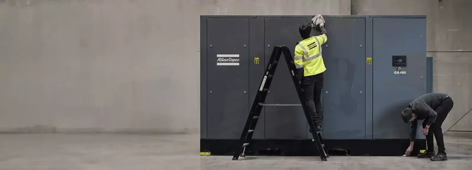 Nettoyage d'un compresseur d'occasion