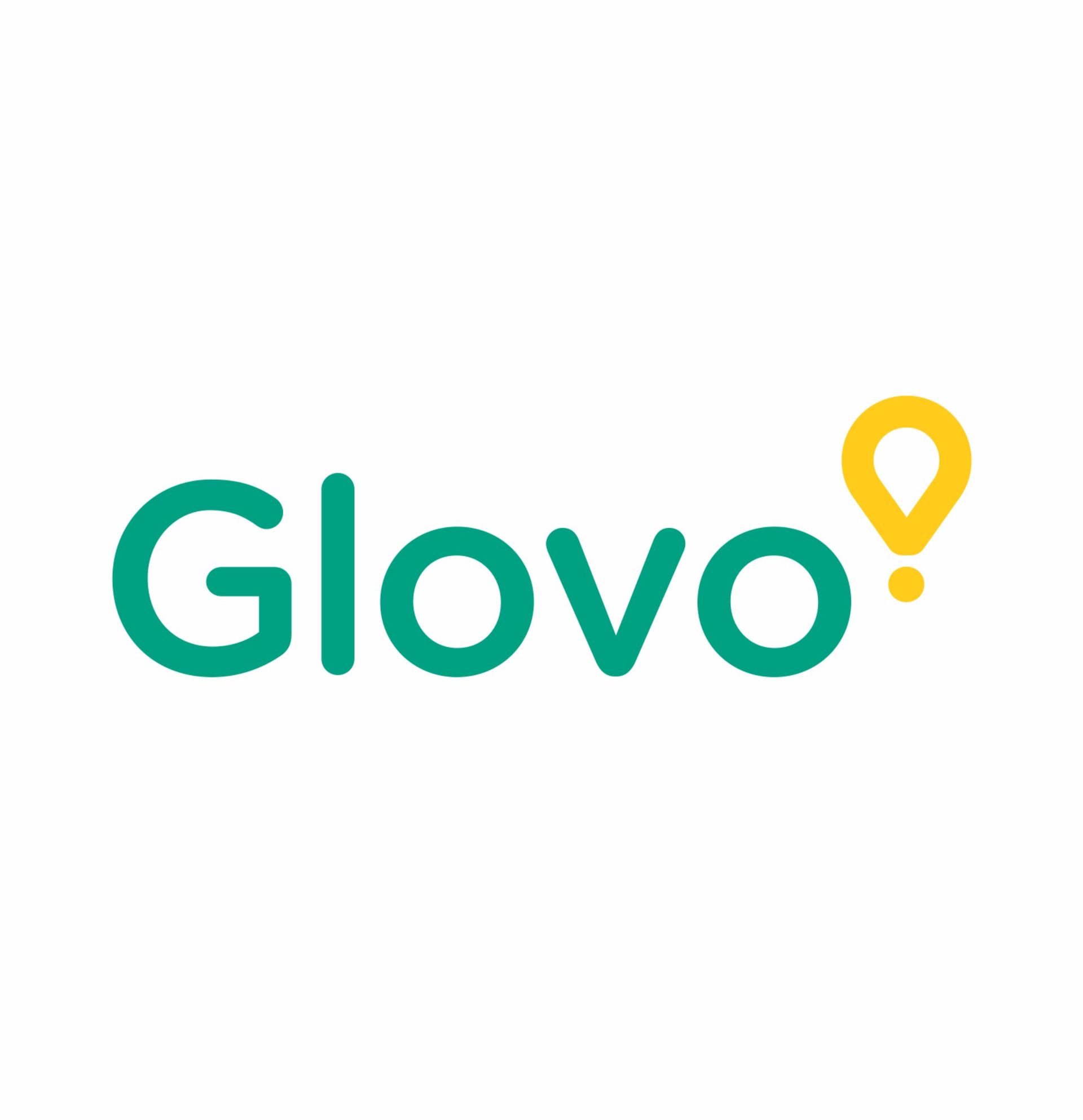 Logotipo de Glovo: texto 