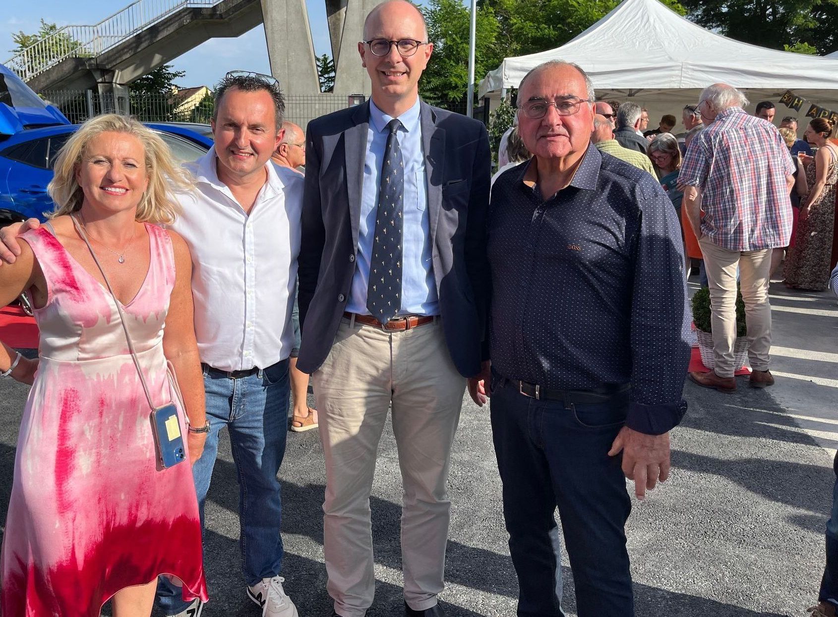 Fête d'anniversaire du garage Renault Bener