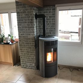 mur en pierres - Martignoni Cheminées