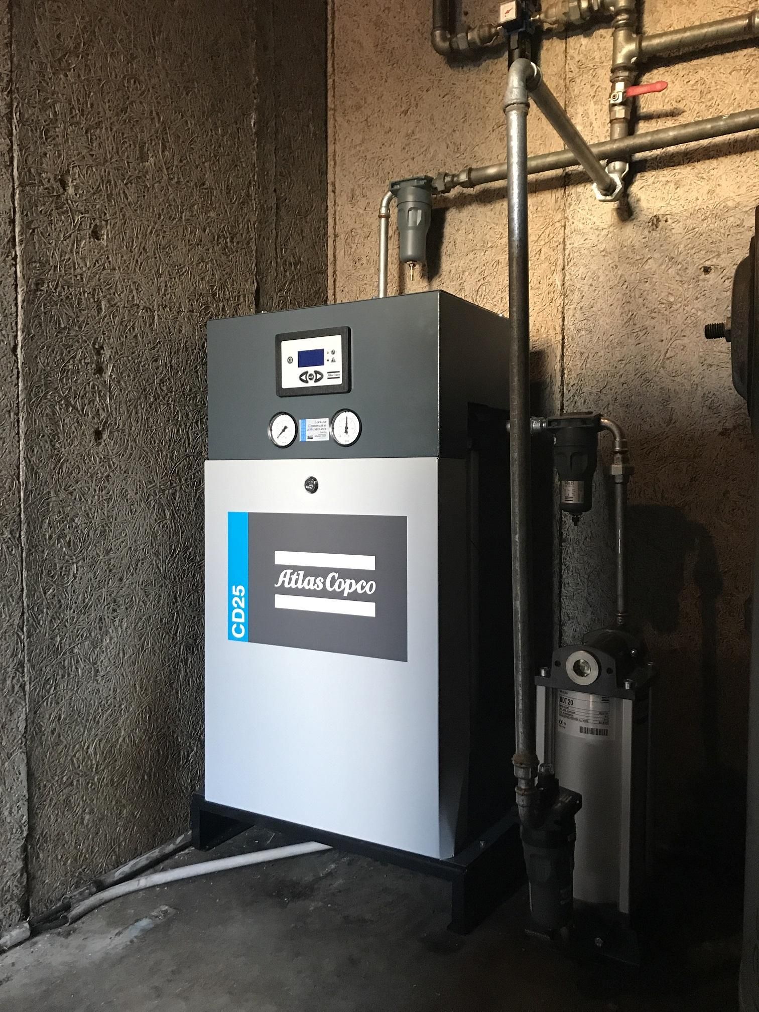 Elément technique d'un compresseur d'air