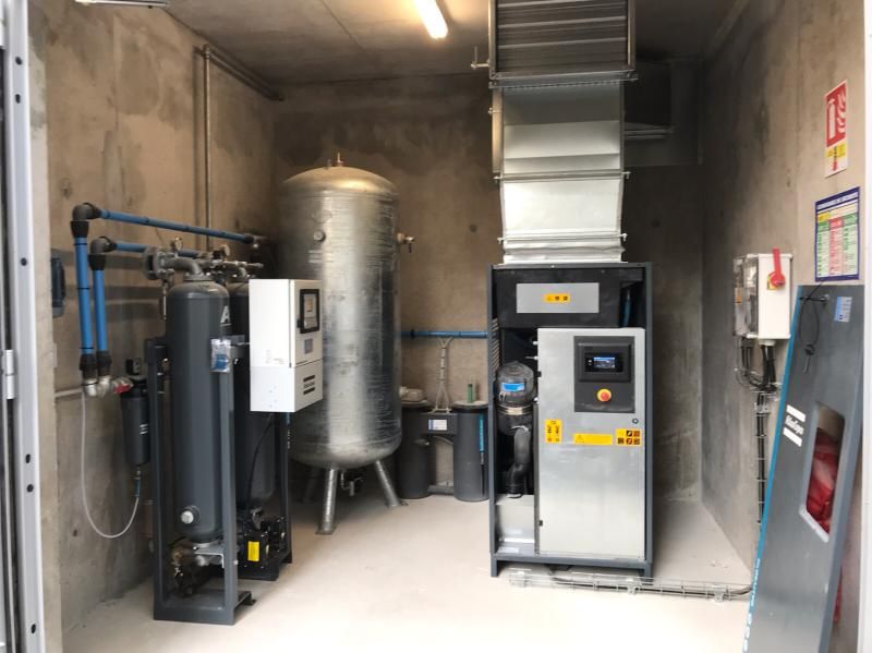 Ensemble d'éléments pour un réseau de distribution d'air