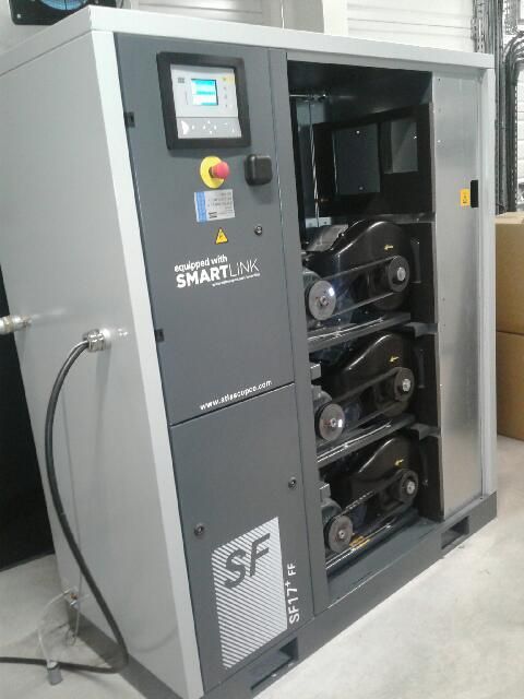 Compresseur d'air ouvert