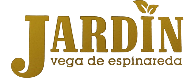 Logotipo dorado con la palabra 