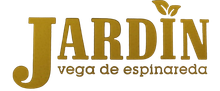 Logotipo dorado con la palabra 