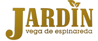 Logotipo dorado con la palabra 