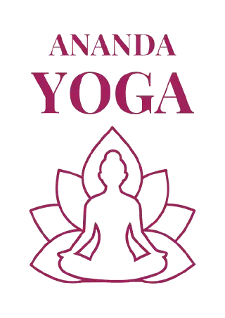 Logotipo de Ananda Yoga con las palabras 