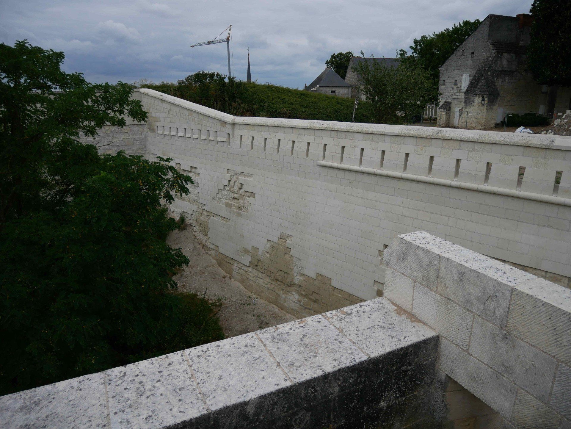 Château de Saumur - rempart