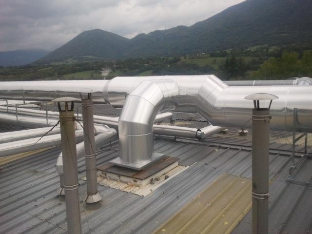 AMDIMA Isolation Calorifuge gaine ventilation revêtement isoxal