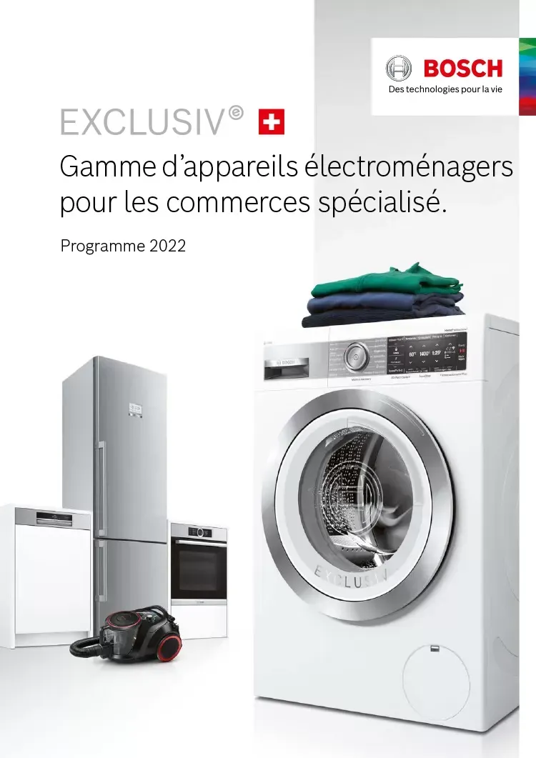 Gamme d’appareils électroménagers pour les commerces spécialisé.