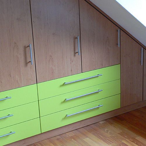 Einbauschrank Dachschräge