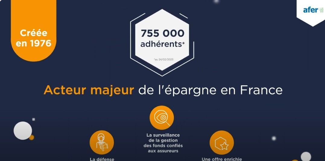 Acteur majeur de l'épargne en France.