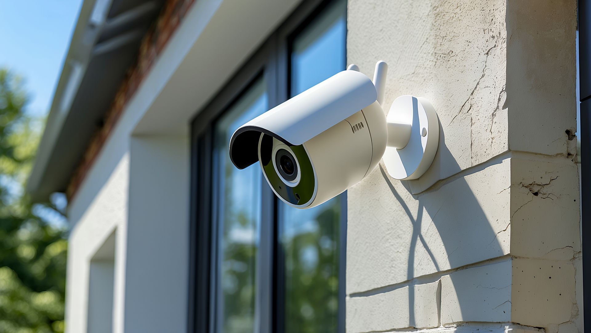 Une caméra de surveillance