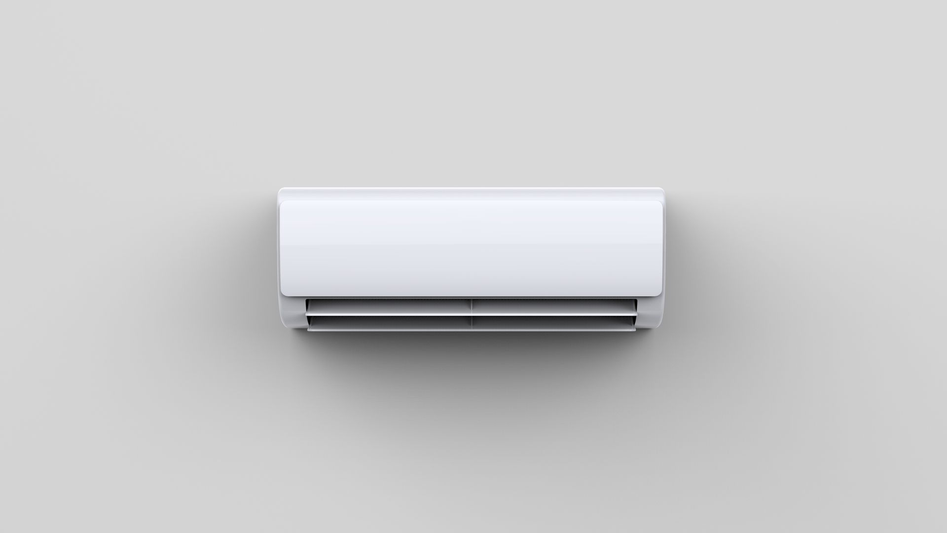 Un système de climatisation sur un mur