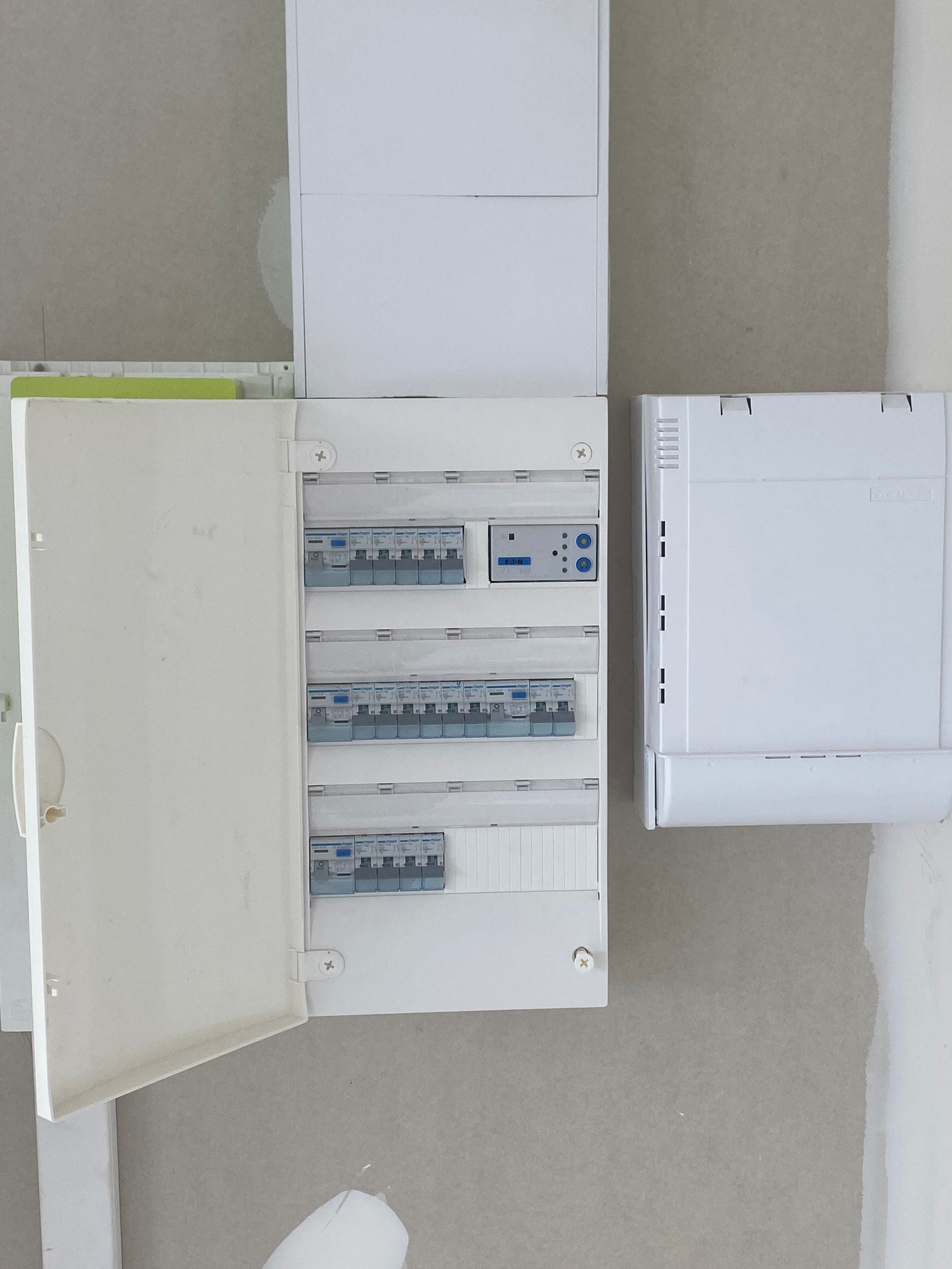 Installation d'un tableau électrique