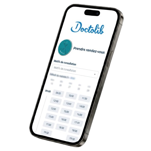 Vers la page doctolib du Cabinet