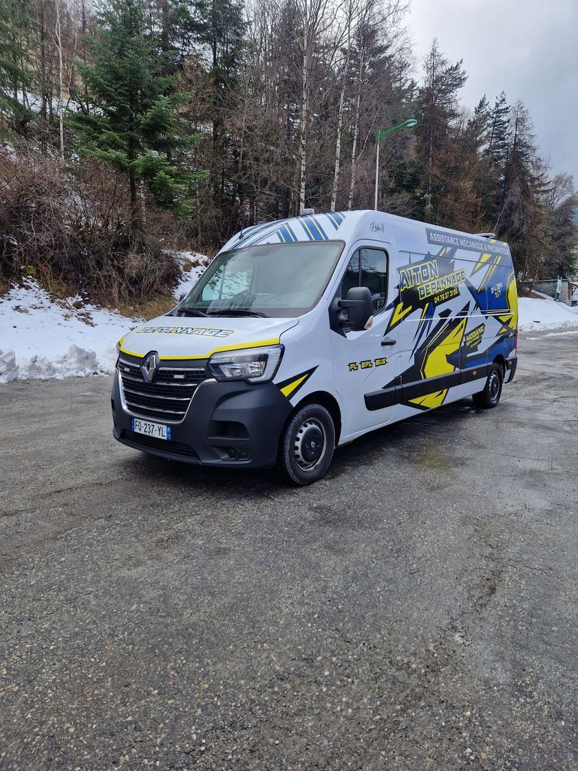 Véhicule de dépannage de l'entreprise Modane Depannage