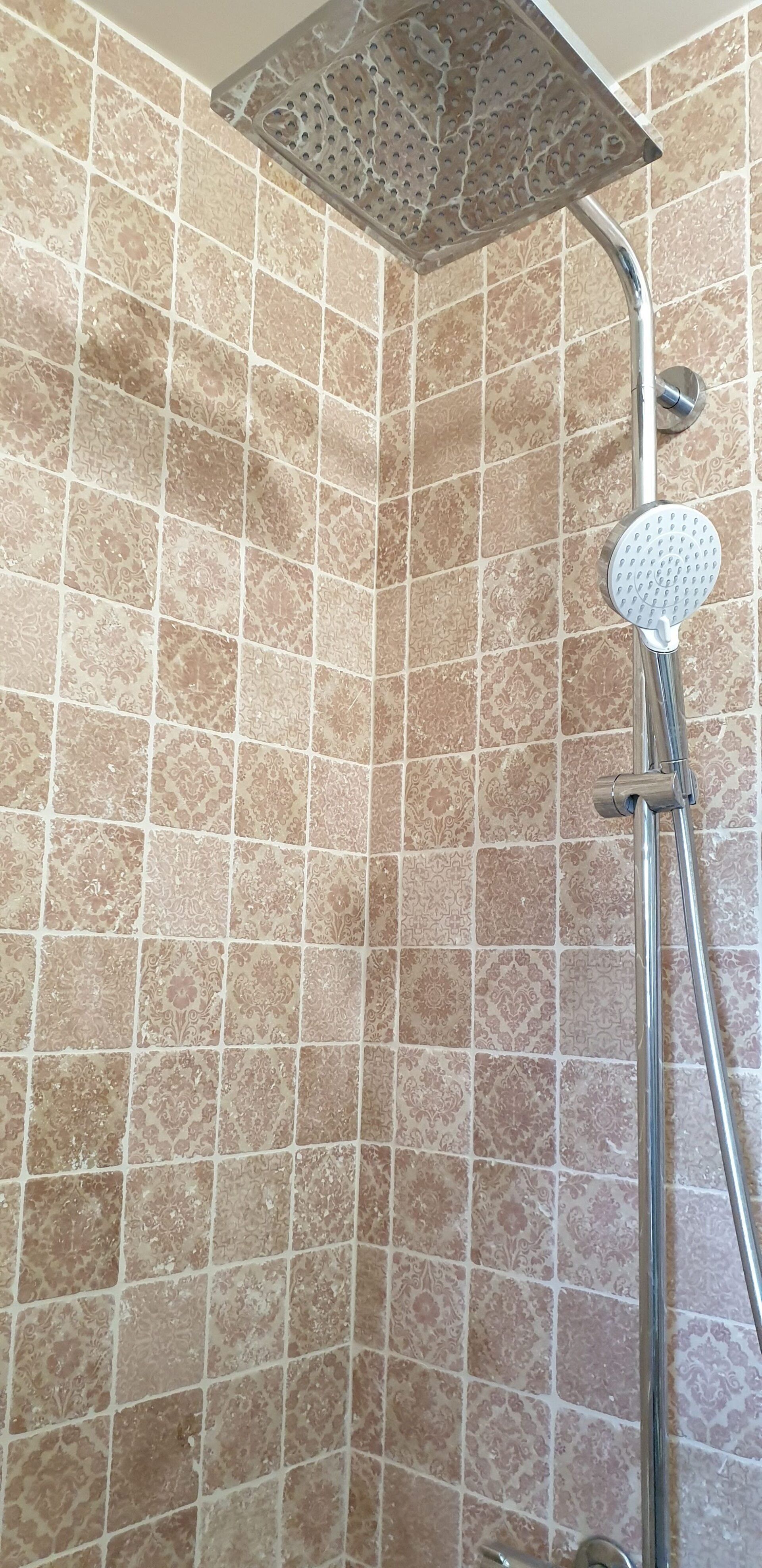 douche pierre naturelle