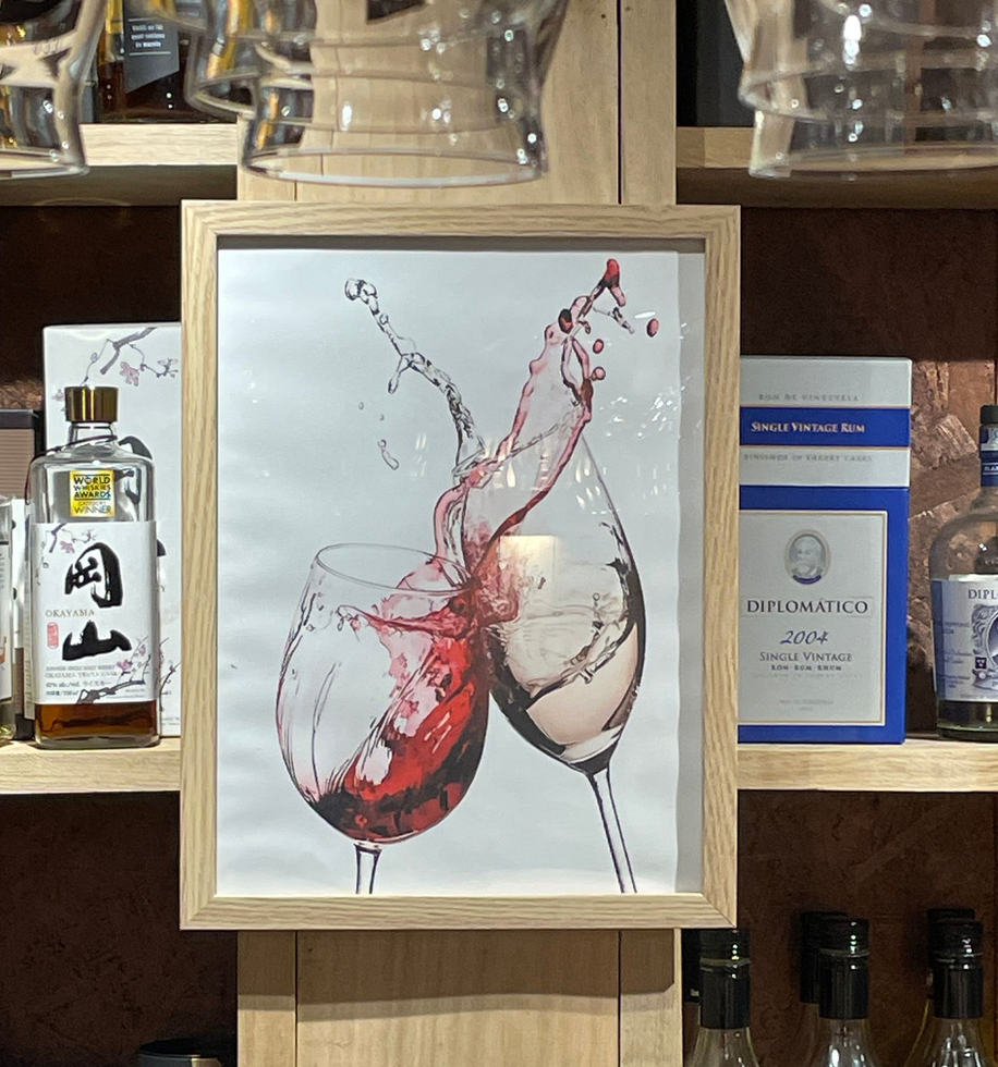 Affiche de vin
