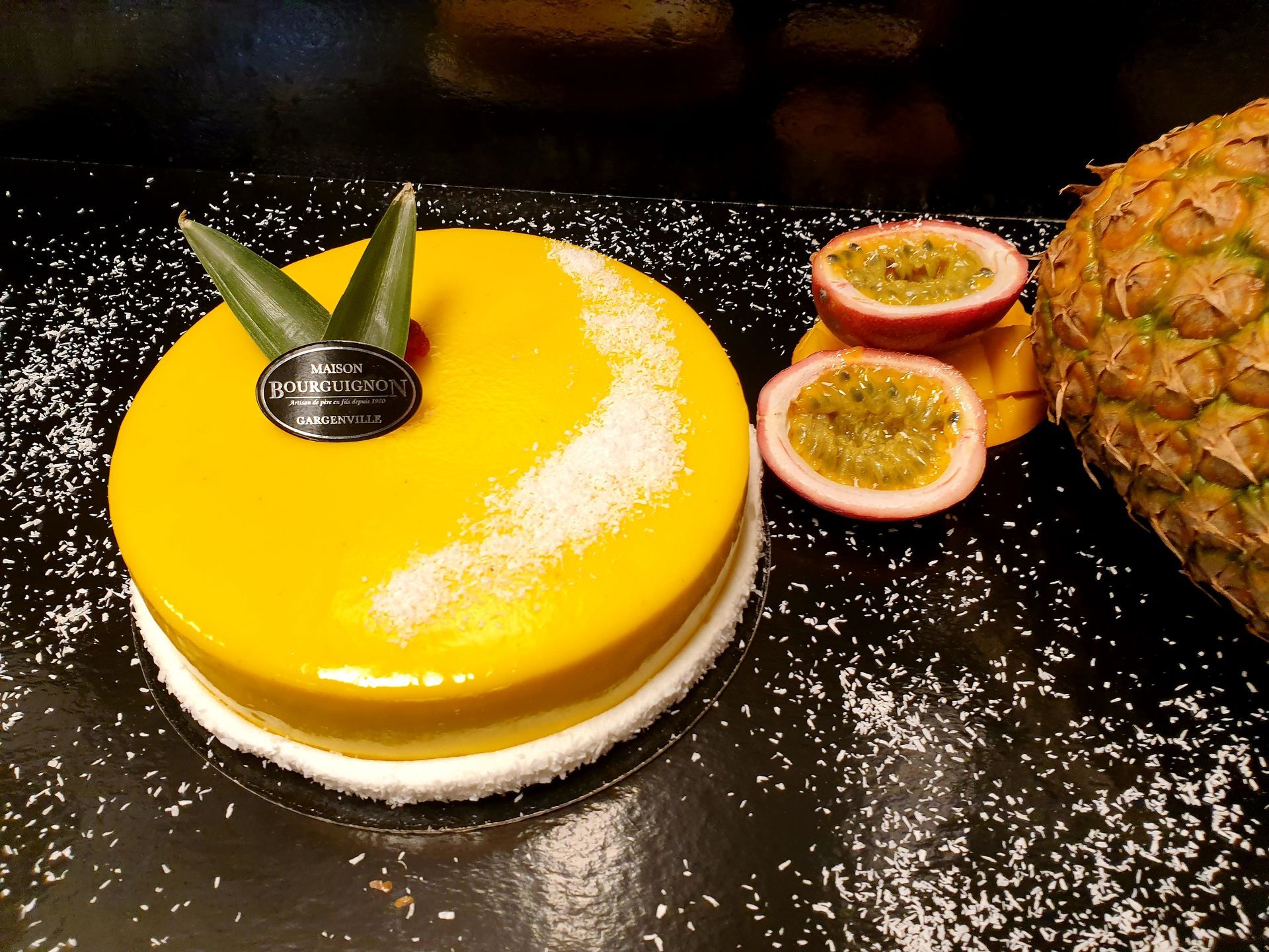 Gâteau aux fruits de la passion