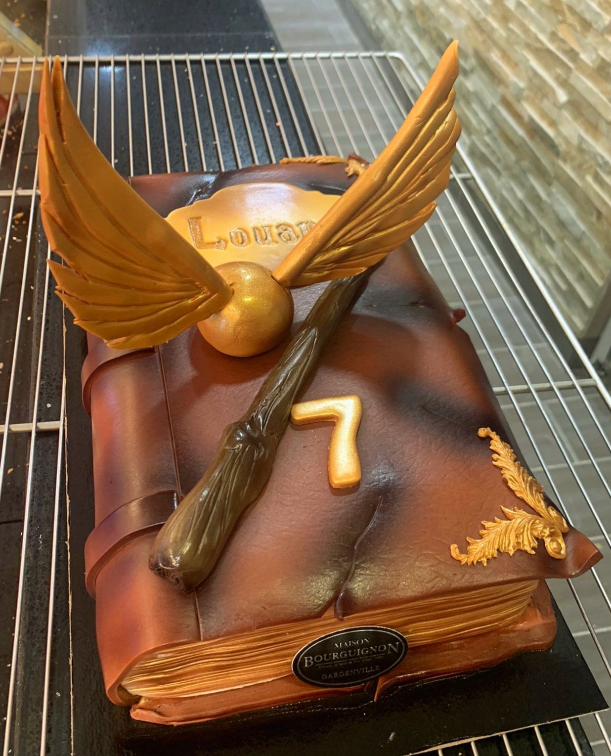 Gâteau d'anniversaire Harry Potter