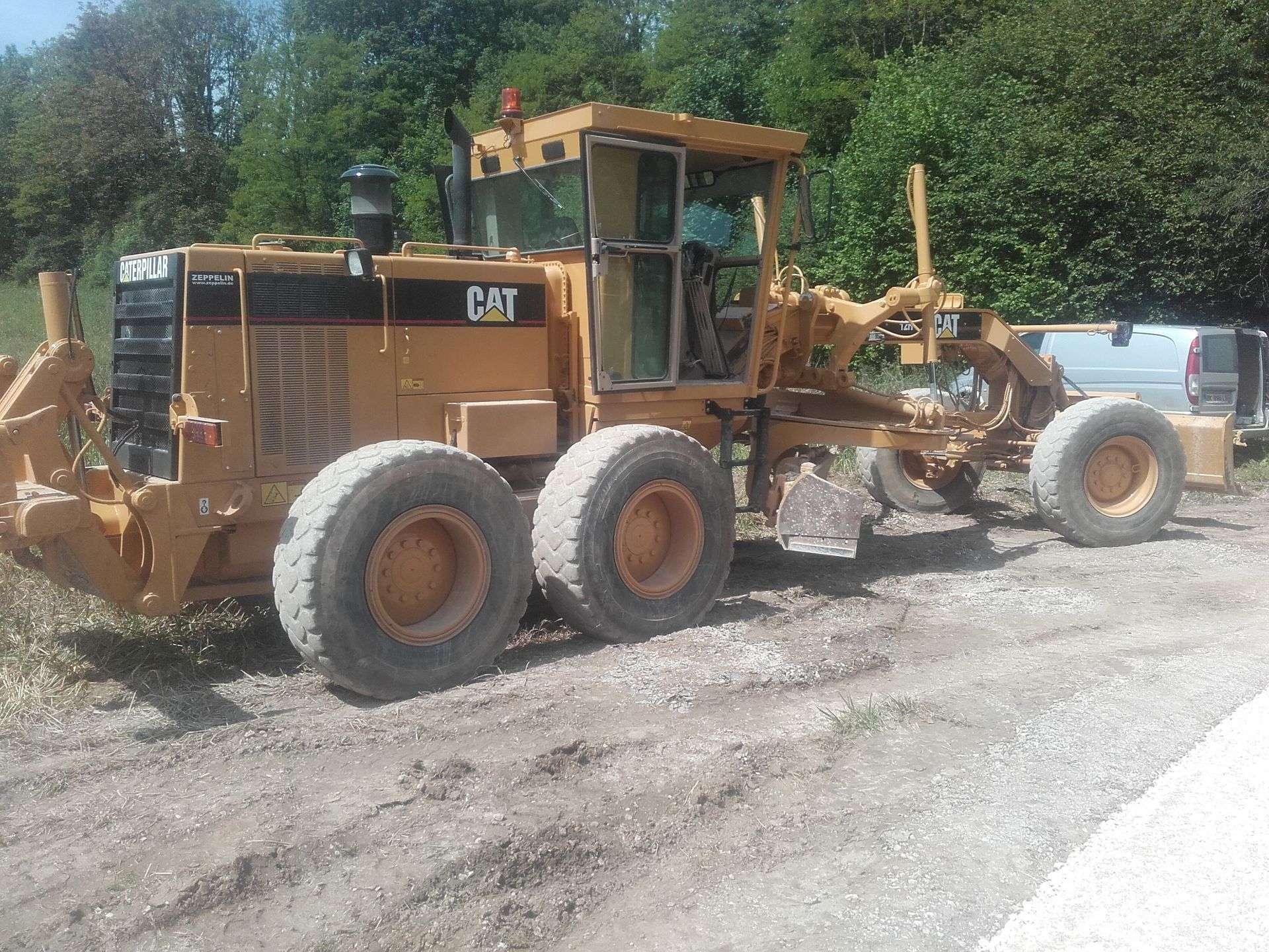 Véhicules de chantier - niveleuse
