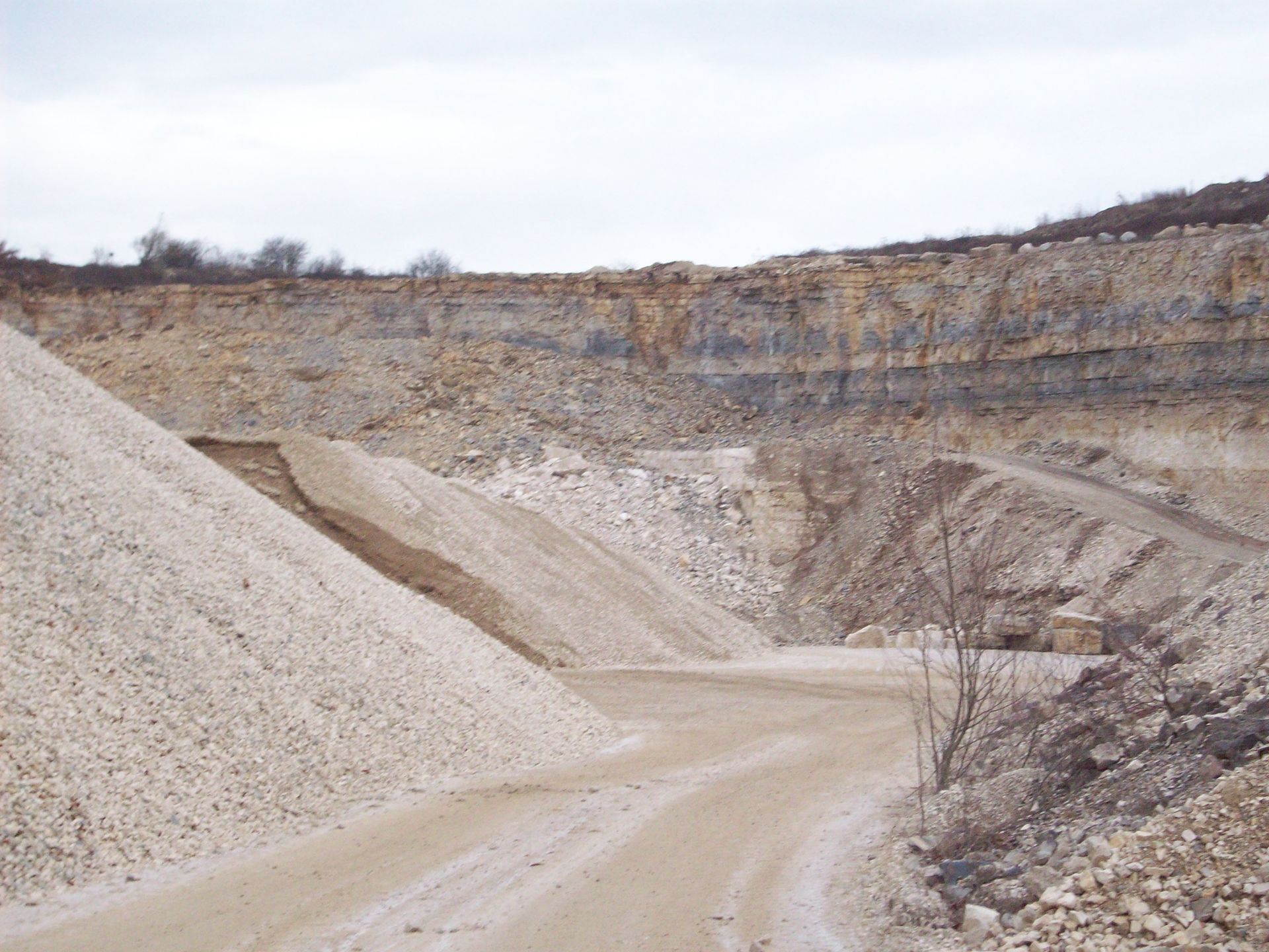 Carrière de calcaire