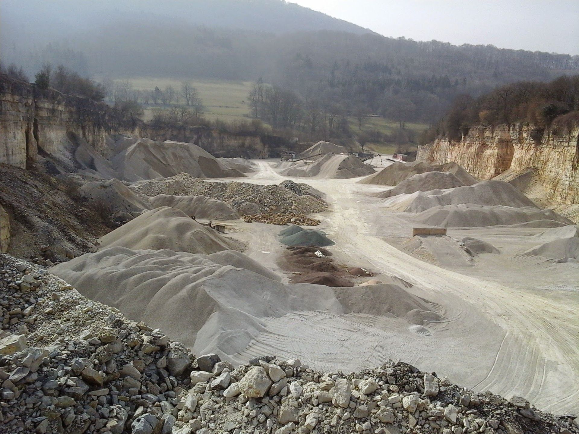 Pays-de-Clerval carrière de calcaire