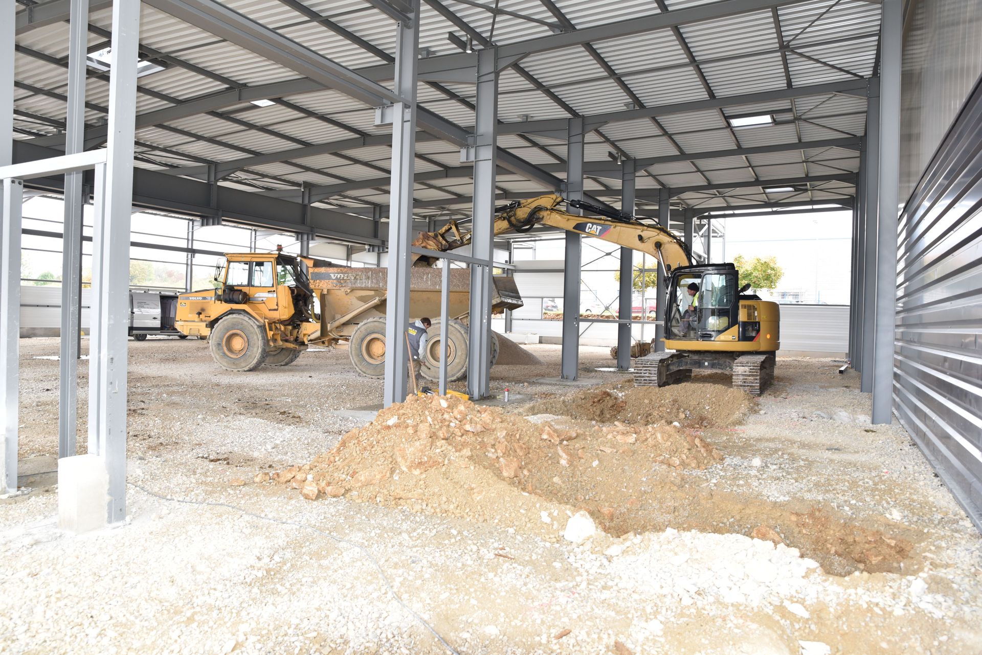 Nivellement terrain agricole