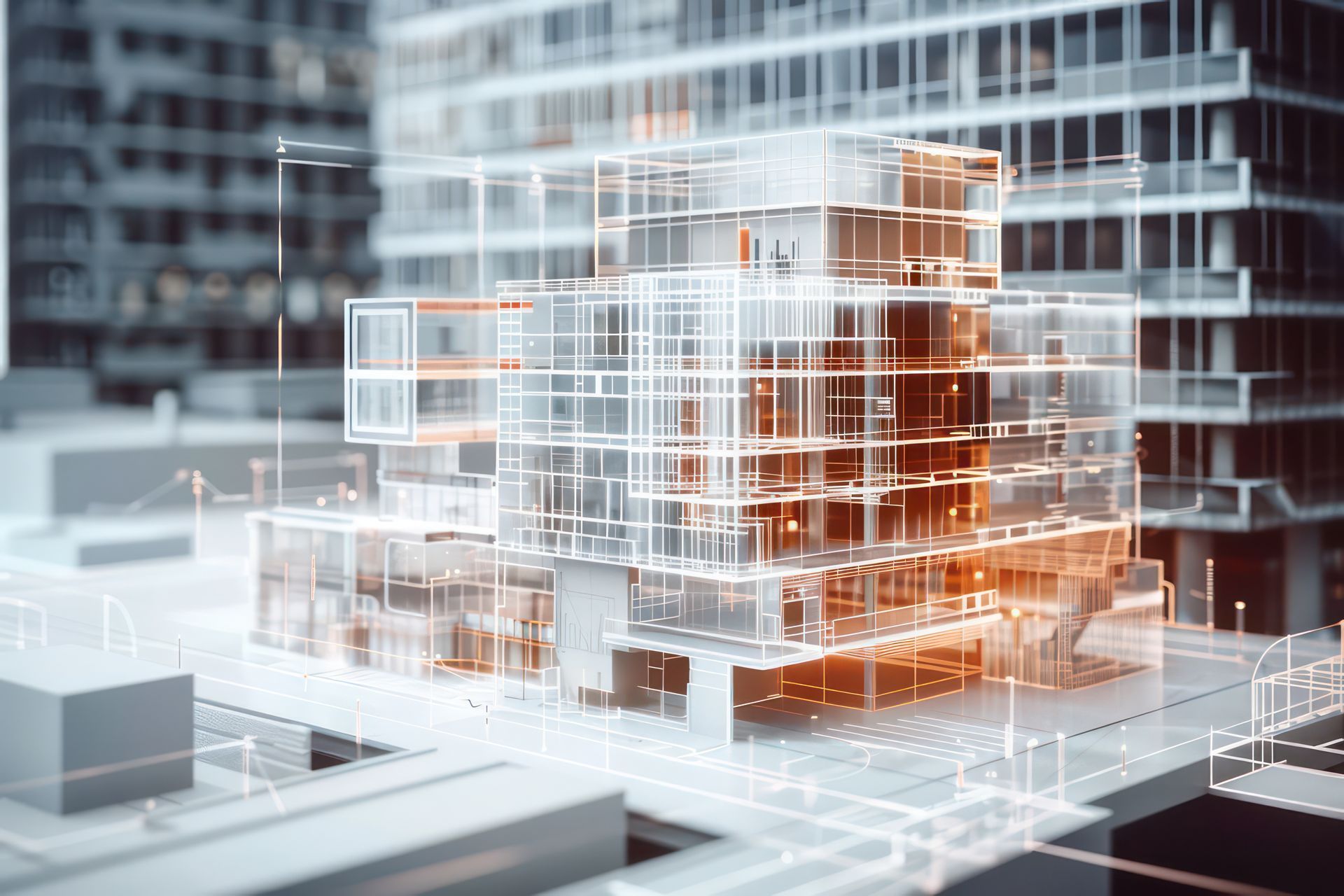 Image d'une maquette en 3D