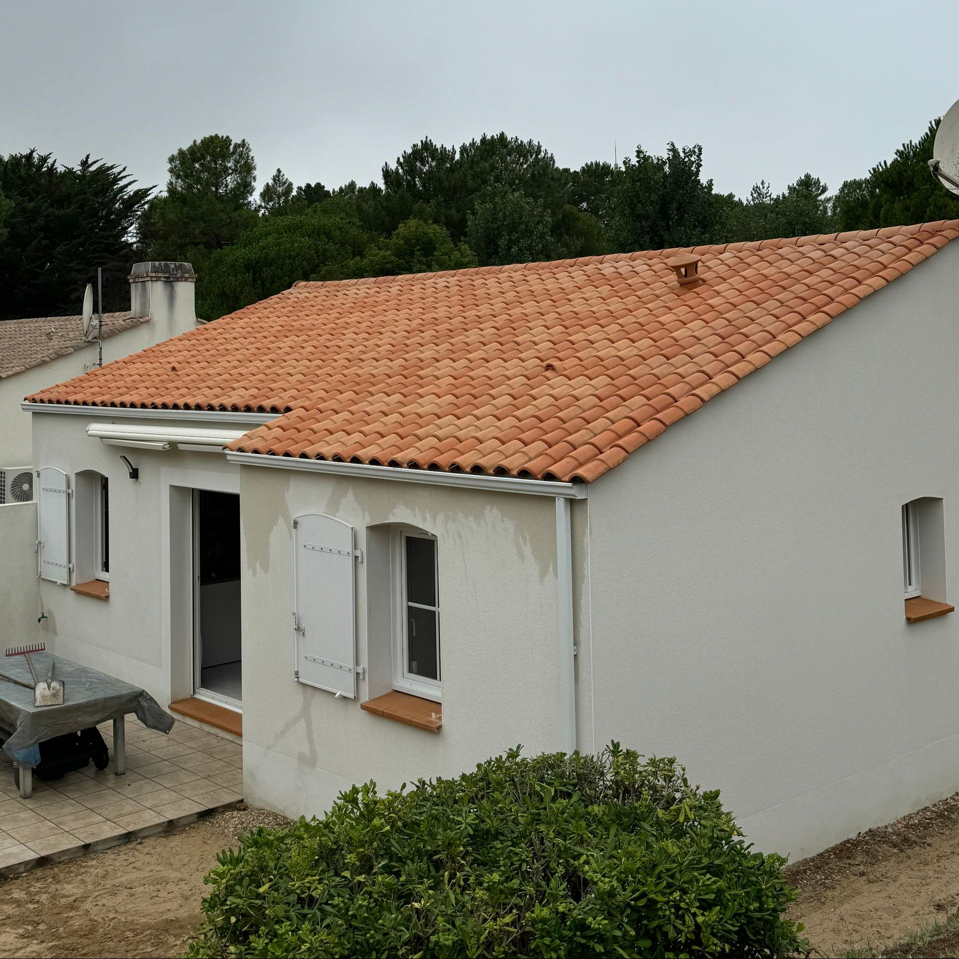 Nouvelle toiture en tuile