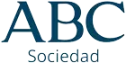 El logotipo de ABC Sociedad es azul y blanco sobre fondo blanco.