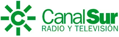 Un logotipo verde para Canal Sur Radio y Televisión.