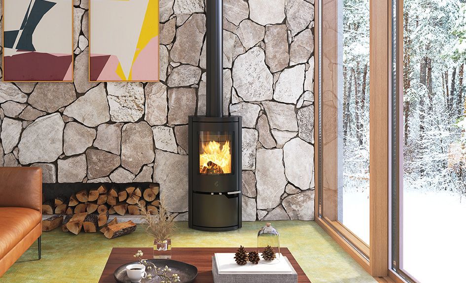 Poêle à bois Ravelli