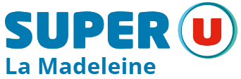 Logo Super U La Madeleine.