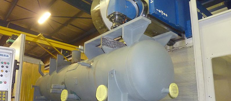 Surfaçage d'un ensemble mécanosoudé