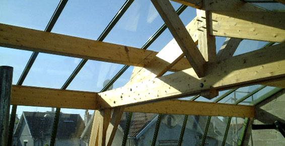 Charpente et fenêtres