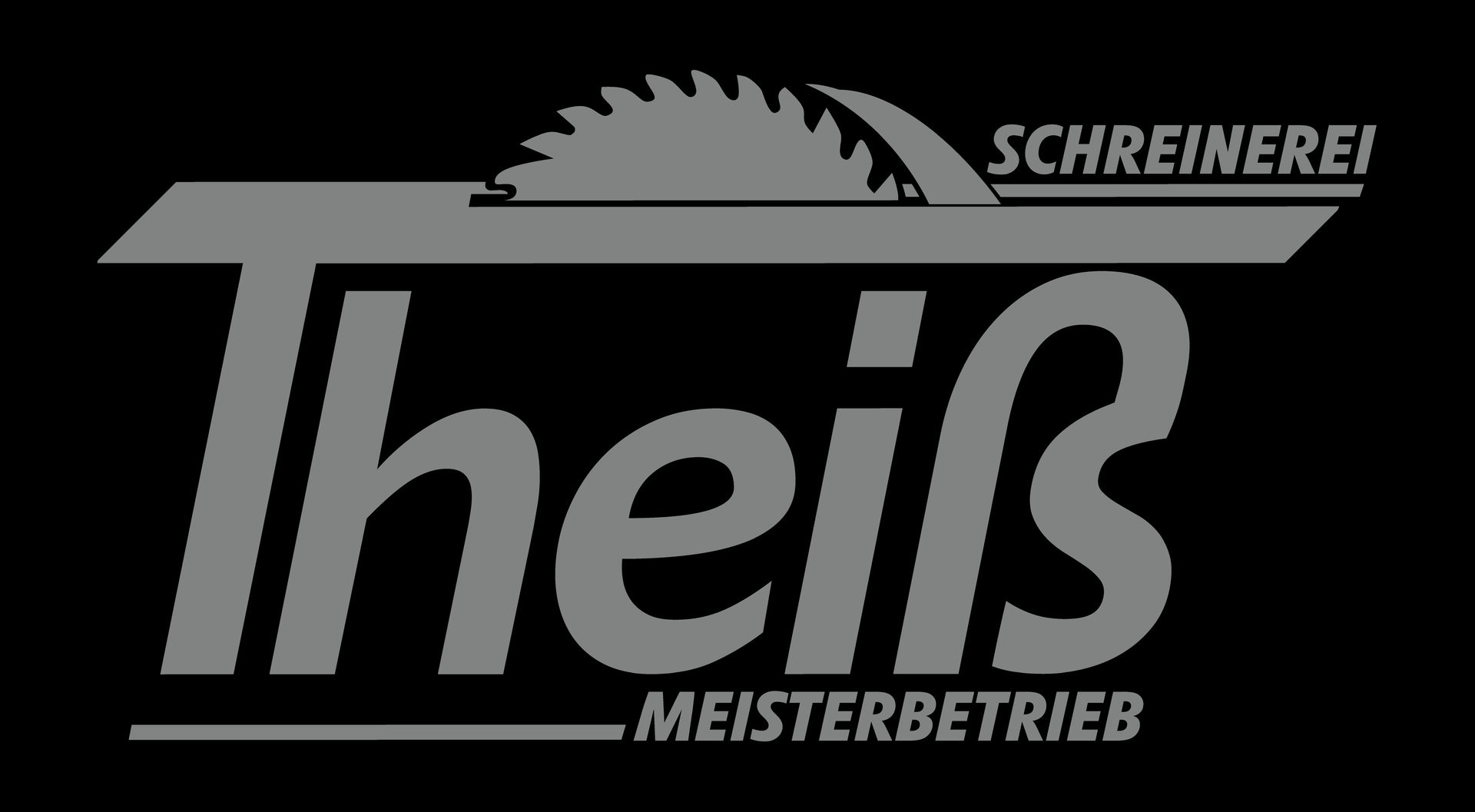 Logo von Theiß in grau