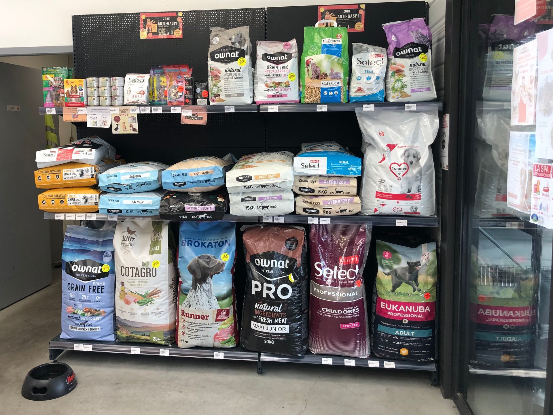 Croquettes pour chiens