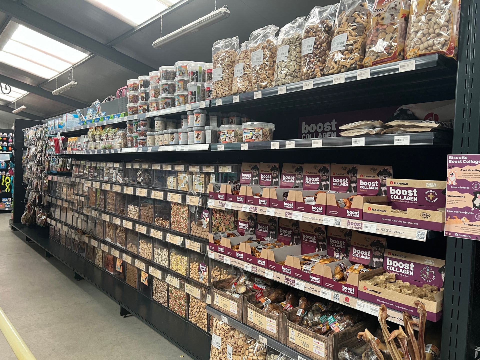 Rayon aliments pour chiens