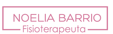 Un logotipo para una fisioterapeuta llamada Noelia Barrio.