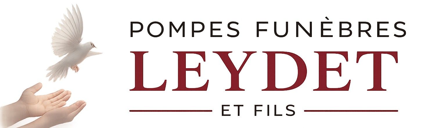 Alain Leydet, Pompes funèbres Logo des Pompes Funèbres Leydet et Fils