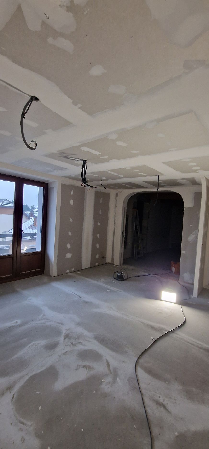 Fin des travaux de reprise de sols 