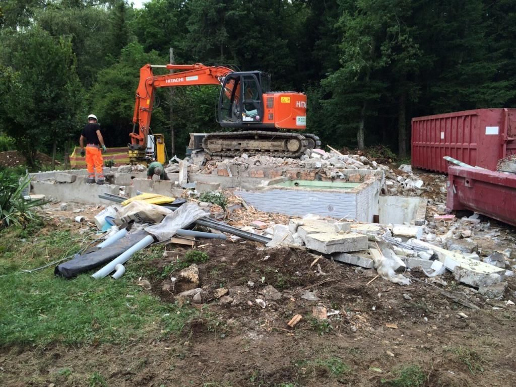 Démolition et déconstruction à Le Vaud - Pécoud & Fils